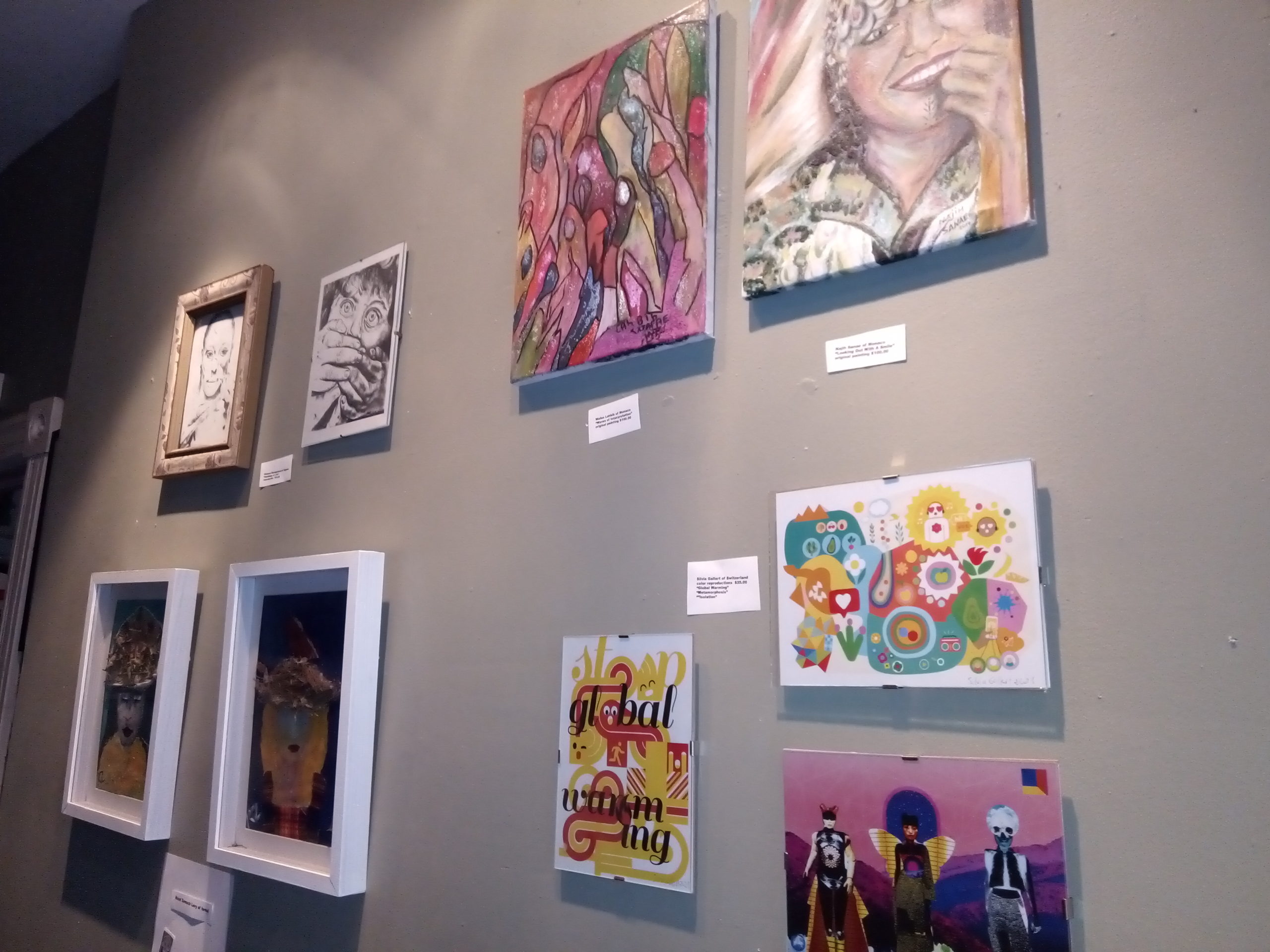 gallery-wall-of-art-A – Chicago Urban Art Retreat Center